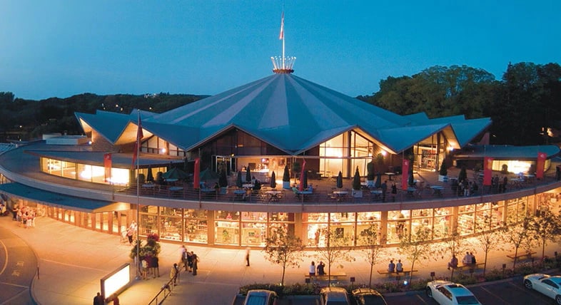 Exterior of Stratford Festival theatre